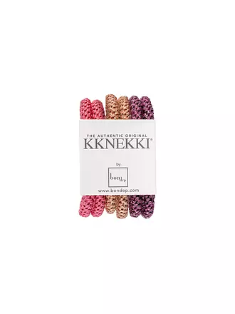 KKNEKKI | Haargummi Lot de 6 BUNDLE 12 | rosa
